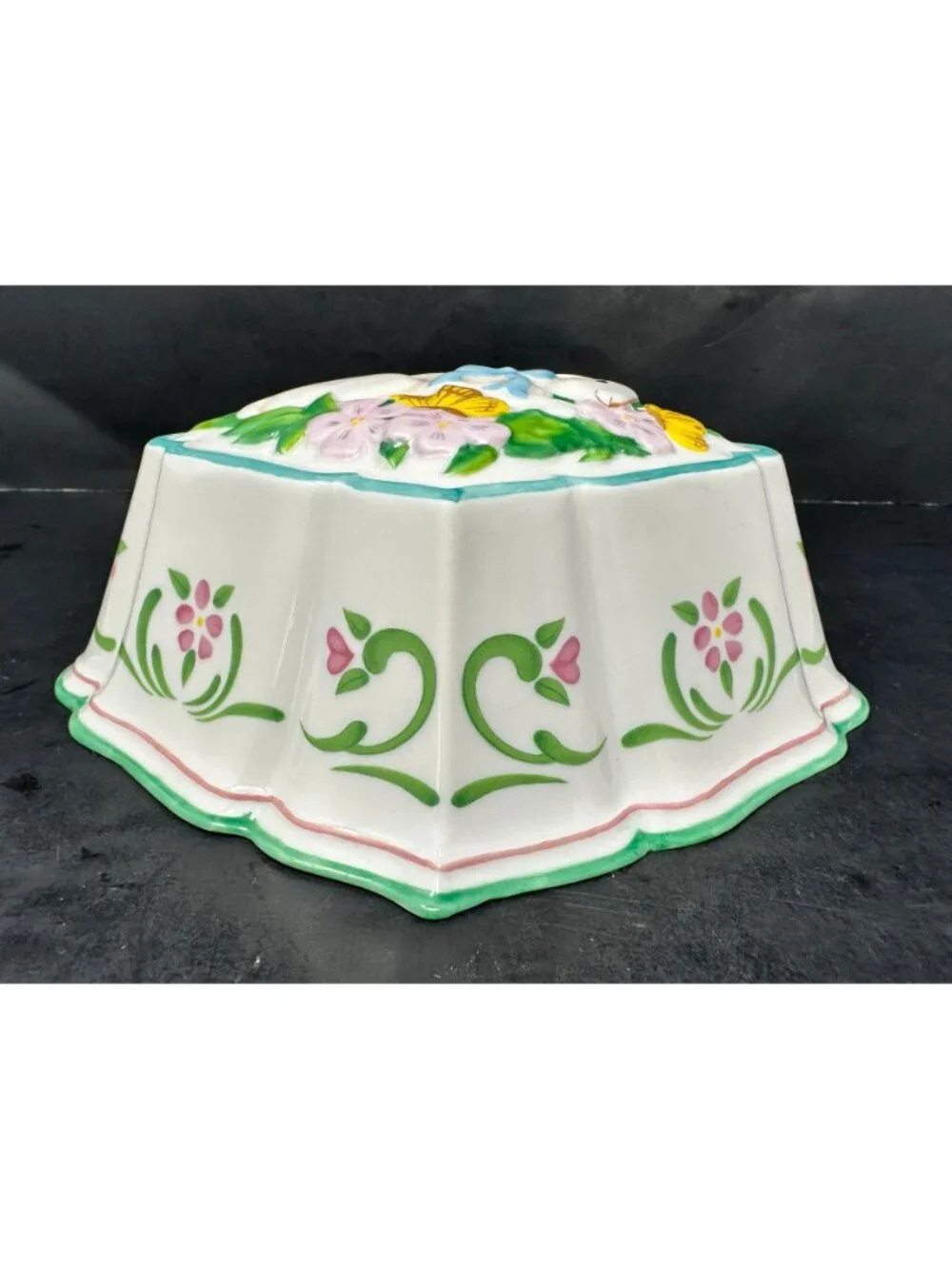 LE CORDON BLEU LAMB Bow Porcelain Mould Wall Decor Kitchen Home Franklin Mint